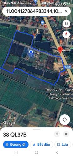 !! SANG NHƯỢNG ĐẤT 35.000m2 (Mặt tiền dài 40m) VÀ 12.000m2 (Mặt tiền dài 24m) TẠI YÊN - 2