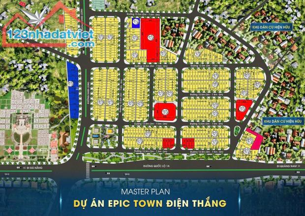 Cần Bán các lô Dự Án Epic Town - Cơ Hội Vàng Đầu Tư