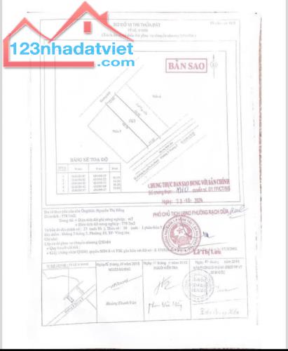 Bán đất Mặt tiền 3/2 p10 dt 14.5x55=780m,đường 45m sổ riêng không qui hoạch,giá 12.8ty - 2