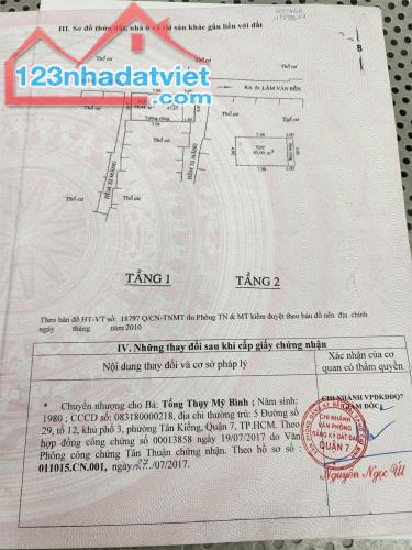 NHÀ ĐẸP - GIÁ CỰC SỐC - Cần Bán Nhanh Căn Nhà Vị Trí Tại Quận 7 - Đường Lâm Văn Bền - 1