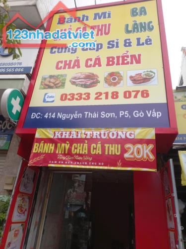 Do bận con nhỏ nên sang gấp mặt bằng đường lớn Nguyễn Thái Sơn