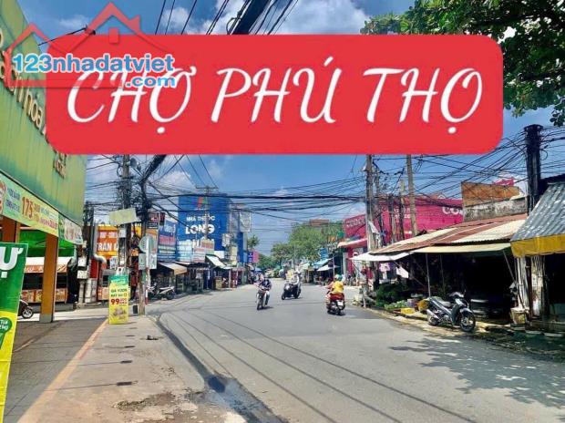 BÁN NHÀ THỔ CƯ 2 MẶT TIỀN GẦN CHỢ PHÚ THỌ CHỈ 2 TỶ 850