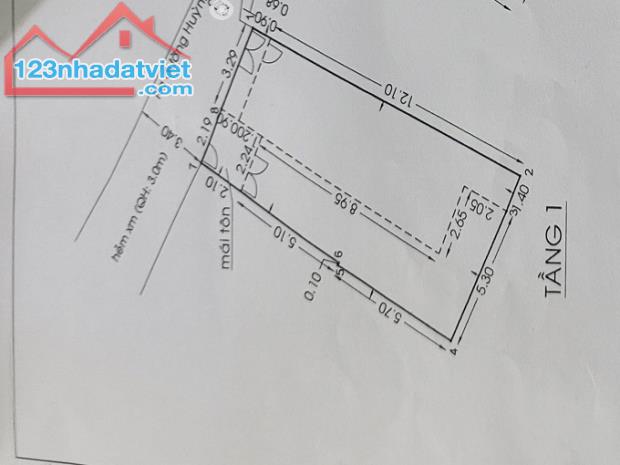 Bán nhà Huỳnh Văn Bánh, P13, Phú Nhuận, 80m2, 2 tầng, chỉ 100tr/m2. - 4