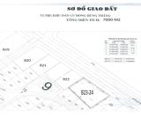 Bán 7000m2 trung tâm thành phố bãi cháy