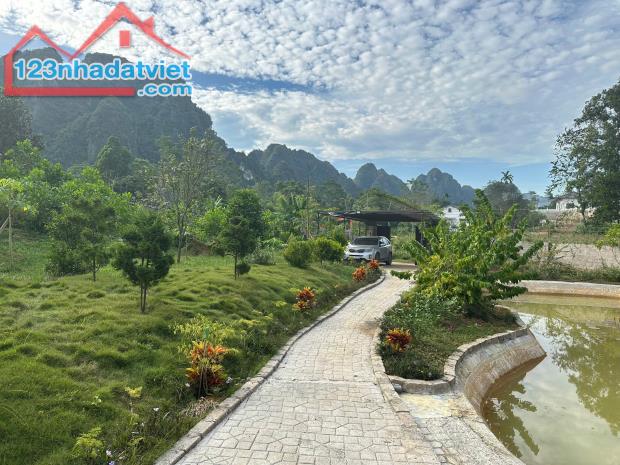 🔥🔥🔥 biệt thự nhà vườn 2 tầng view núi siêu đẹp 1100m tại Lương Sơn giá chỉ 3.x tỷ