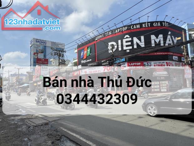 Bán nhà Thủ Đức, Mặt tiền kinh doanh, Đỗ Xuân Hợp, HĐ Thuê 66 triệu/th, 245 m2 - 2