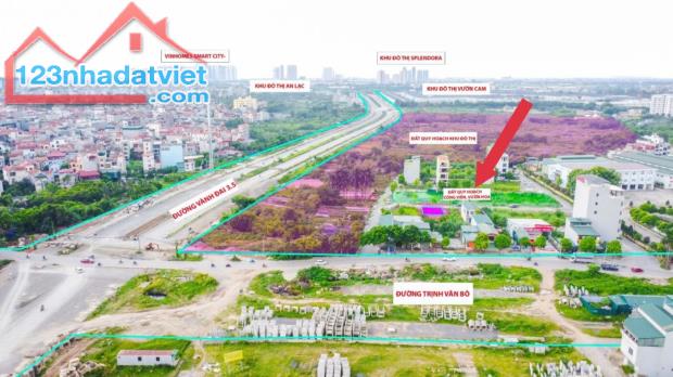 Bán Đất Dịch Vụ Vân Canh Khu 1.77ha. 48m2 Mặt Đường 12m cả vỉa hè View công viên cây xanh.