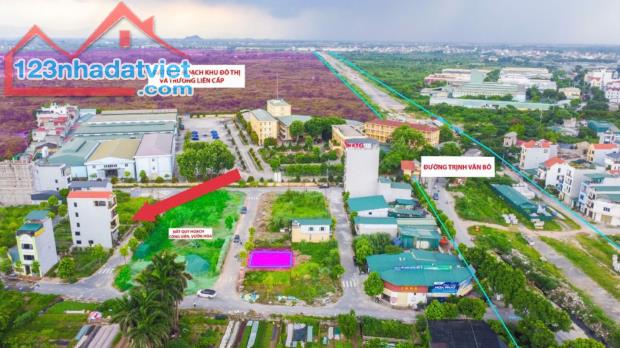 Bán Đất Dịch Vụ Vân Canh Khu 1.77ha. 48m2 Mặt Đường 12m cả vỉa hè View công viên cây xanh. - 3