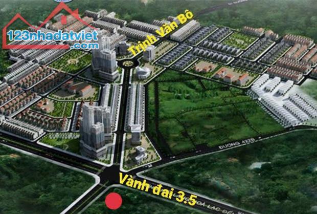 Bán Đất Dịch Vụ Vân Canh Khu 1.77ha. 48m2 Mặt Đường 12m cả vỉa hè View công viên cây xanh. - 4