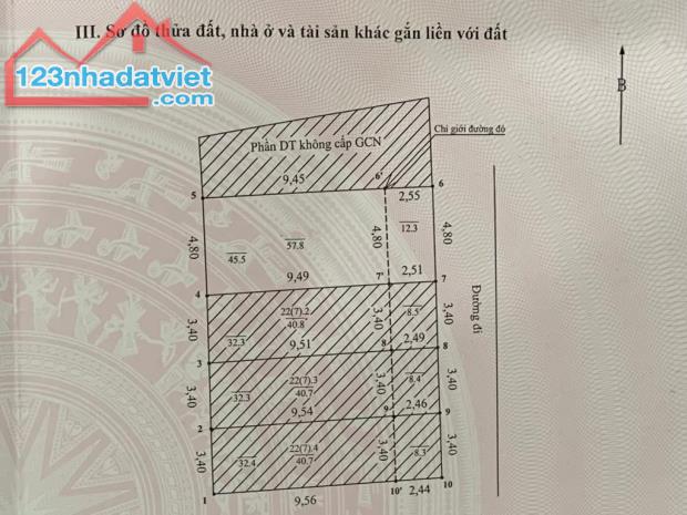 Lô đất mặt ngõ oto tránh,mặt tiền đẹp, sát vách quận ủy Bùi Huy Bích - 1