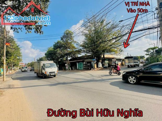 Bán Nhà 1 Trệt 1 Lầu P. Hoá An mặt tiền Kinh Doanh đường Huỳnh Mẫn Đạt gần Cầu Hoá An