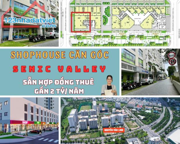 Shophouse sẵn hợp đồng thuê gần 2 tỷ/năm. Mua trực tiếp chủ đầu tư. Thanh toán 20% đến