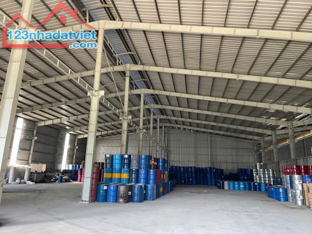 Cho Thuê 1.800m2 Kho Xưởng Ngoài KCN Mỹ Phước Bến Cát BD DT Đất 2.200m2