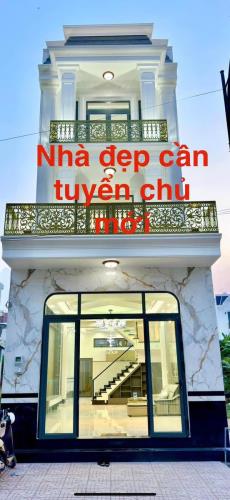 BÁN NHÀ MỚI 100% 1 TRỆT 2 LẦU RẤT ĐẸP, HIỆN ĐẠI, CÁCH CÔNG VIÊN BỜ KÈ CHỈ 30M, MÁT MẺ - 1