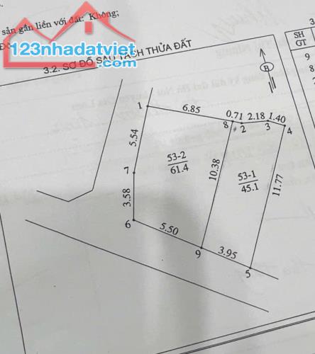 KINH DOANH- VIEW HỒ- Ô TÔ DỪNG ĐỖ CỔ Bi Thôn Hội 45.1M 1 TẦNG.  MT 4M. 6.75 tỷ Cổ - 1