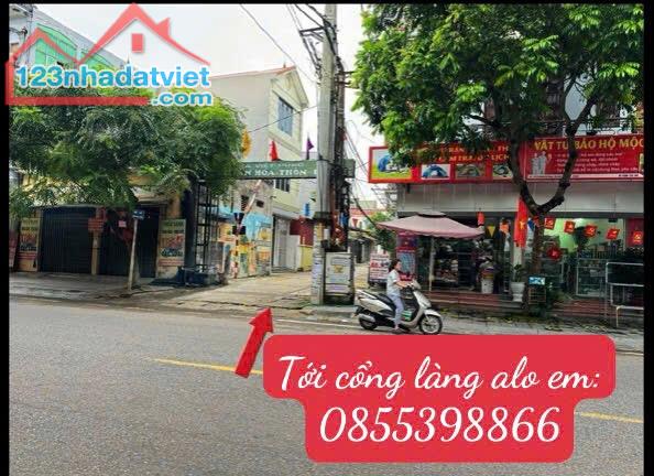 Cực H.IẾM# Thôn Đoài, Việt Hùng - Đông Anh 👉Diện tích: 58m 👉 MT:4m,   👉 NHỈNH. 3T.Ỷ - 1