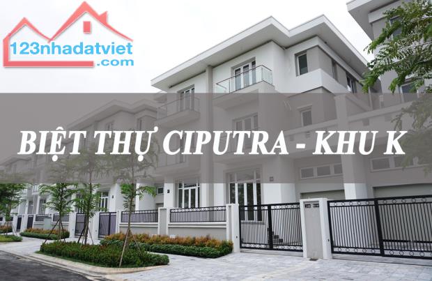 Bán căn biệt thự VIP khu K mặt đường Nguyễn Văn Huyên kéo dài dt 450m² căn góc