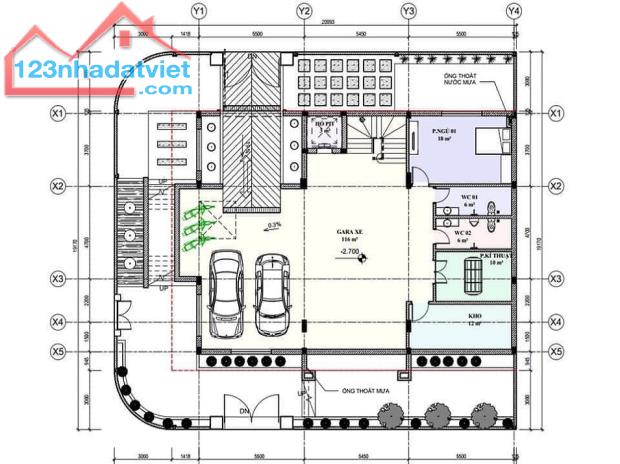 BÁN BIỆT THỰ PHẠM VĂN ĐỒNG- HOÀNG QUỐC VIỆT- CĂN GÓC- 3 THOÁNG- 405m2- 105 tỷ - 5