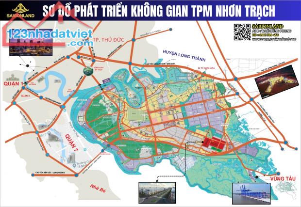 Saigonland Cần bán 20 nền đất dự án HUD và XDHN sổ sẵn với giá cực tốt tại Nhơn Trạch - 2