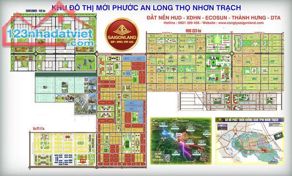 Saigonland Cần bán 20 nền đất dự án HUD và XDHN sổ sẵn với giá cực tốt tại Nhơn Trạch - 4