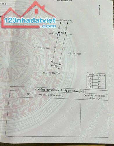 Bán đất mặt đường Phương Lung, Hưng Đạo Dương Kinh, gần chợ Hương