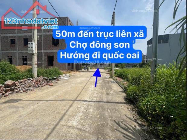 em còn 3 lô đấu giá đông sơn-chương mỹ giáp QL6A siêu đẹp - 1