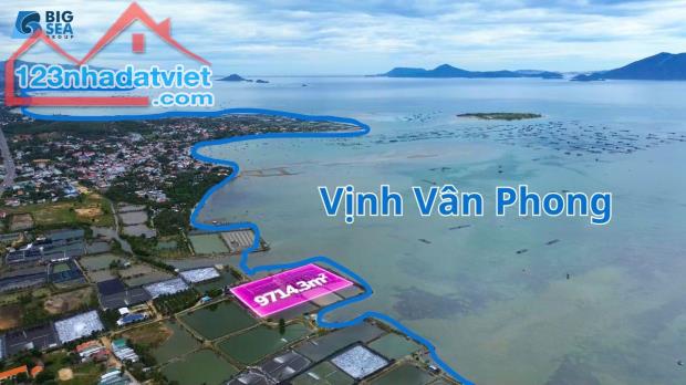 Gấp: Lô đất 9714m2 view vịnh Vân Phong- Khánh Hòa cực đẹp