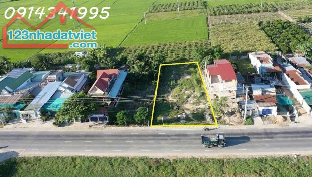 Nút giao cao tốc Cam Lâm Vĩnh Hảo. Mặt QL27A, 20x50m sân bay Thành Sơn 5km, QL1 6km - 2