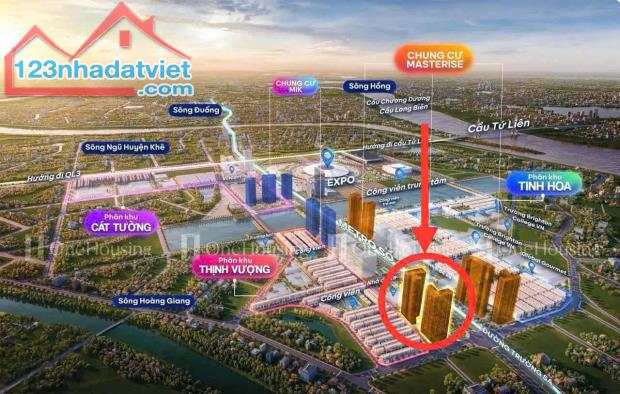 Duy nhất 1 căn Studio Masteri Grand Avenue - Dự án VinHome Cổ Loa - VinHomes Global Gate