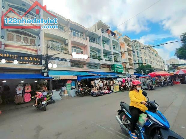 MTKD CHỢ PHÚ LÂM, Q6, 4 TẦNG, 4X17M - 2