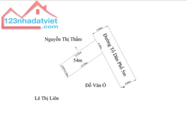 Bán lô đất Trà Khê, Anh Dũng, Dương Kinh, Hải Phòng. Diện tích : 54m2. Mặt tiền 4,3m