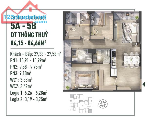 Còn lại duy nhất 2 căn góc cuối cùng view Biệt thự đảo long lanh dự án The Fibonan - 1