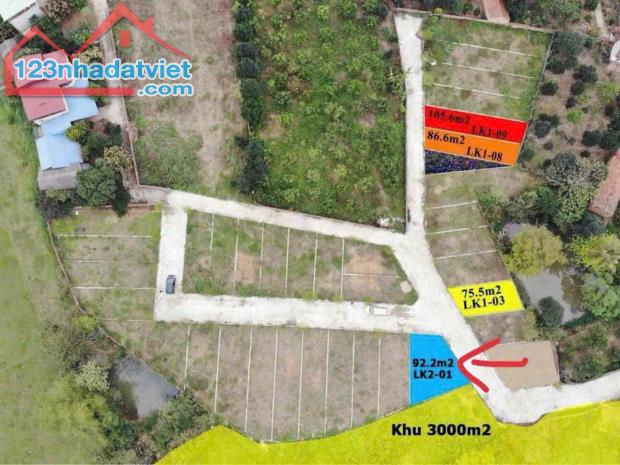 92m2 đất Bình Yên Thạch Thất giá tốt nhất khu vực - 1