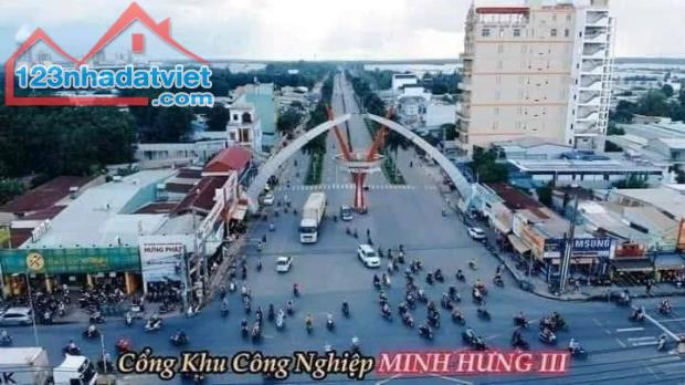 Cần bán nhanh miếng đất rẻ đường nhựa lớn 500 m2  390 triệu Chơn Thành Bình Phước - 2