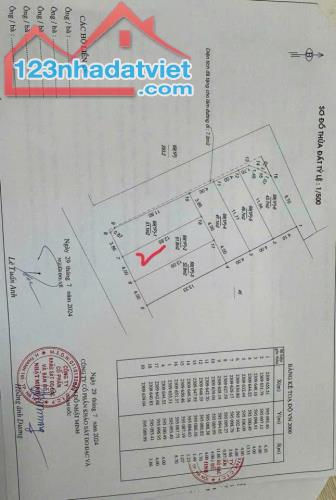 BÁN ĐẤT CẨM CƠ - HỒNG VÂN NHỈNH 1 TỶ. - 1