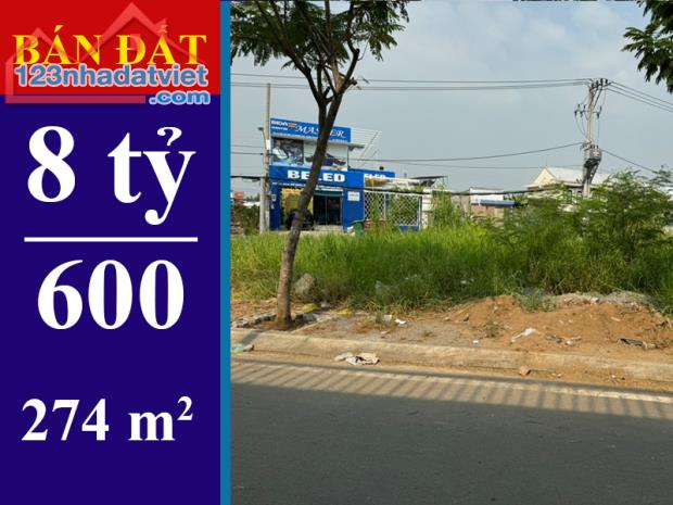 bán đất nhà bè dưới 9 tỷ. góc 2 mặt tiền đường đào sư tích. dt: 13 x 21m