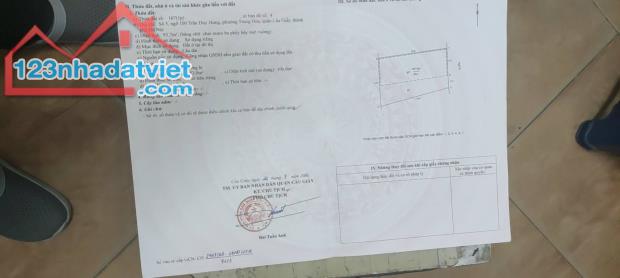 Bán nhà đất số 5 ngõ 100 Trần Duy Hưng, 93.7m2 chính chủ