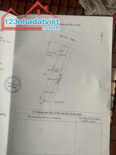 HOT HOT - CẦN BÁN CĂN NHÀ MẶT TIỀN ĐẸP TẠI dt747, Phường Thạnh Phước, Thị xã Tân Uyên,