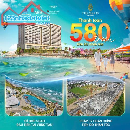 Booking 20tr ck 11% có ngay CH 5* view biển chỉ cần 20% ký HĐMB nhận nhà full nội thất - 1