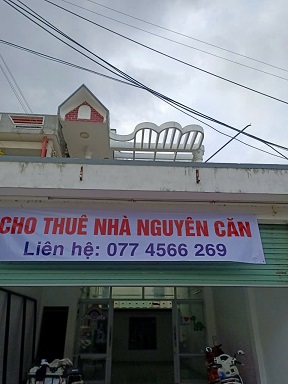 Chính chủ cho thuê nhà nguyên căn đường Ngô Gia Tự, Phường Phú Thạnh, TP Tuy Hoà.