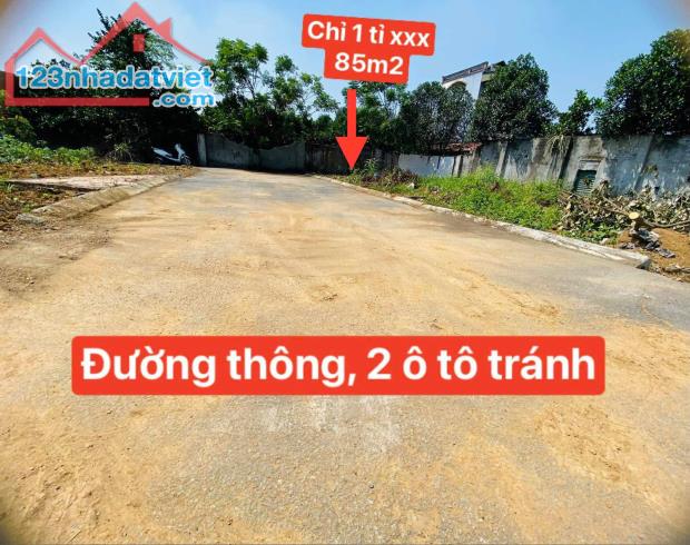 TC LOANH QUANH 2 TỶ, CÓ NGAY 85M2 ĐẤT BÌNH YÊN