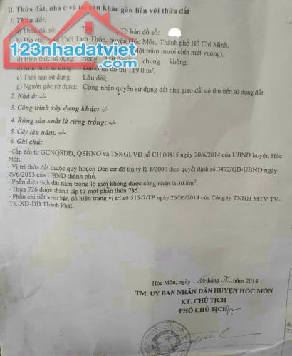 Cần tiền bán gấp căn nhà trọ phòng ở Hóc Môn giá 730 triệu. - 3