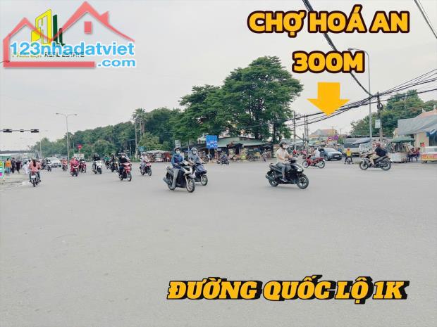 Bán đất 67m² sổ riêng, thổ cư 100% ngay KDC ngay chợ Hoá An - Biên Hoà.