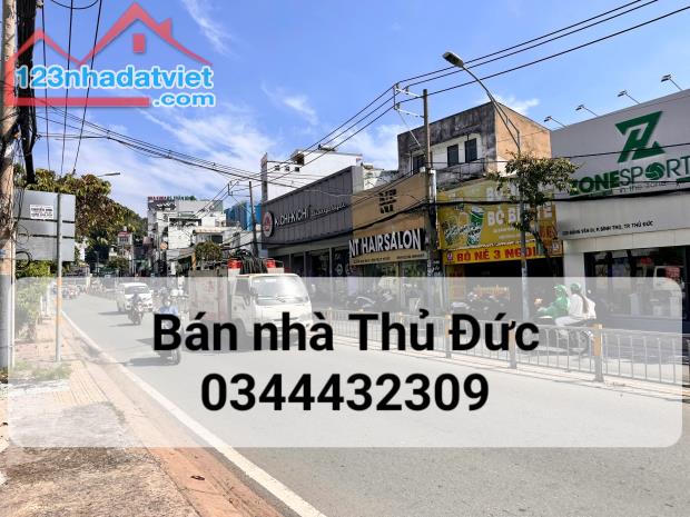 Bán nhà Bình Thọ Thủ Đức, Mặt tiền Đặng Văn Bi, 190 m2 (7x27), Sẵn HĐ thuê - 1