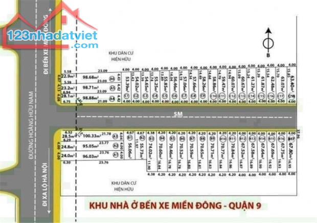 BÁN LÔ ĐẤT 1/HOÀNG HỮU NAM, ĐƯỜNG NHỰA OTO TRÁNH CHỈ 1 PHÚT RA NGÃ 3 MỸ THÀNH, TIỆN ĐI LÊ - 4