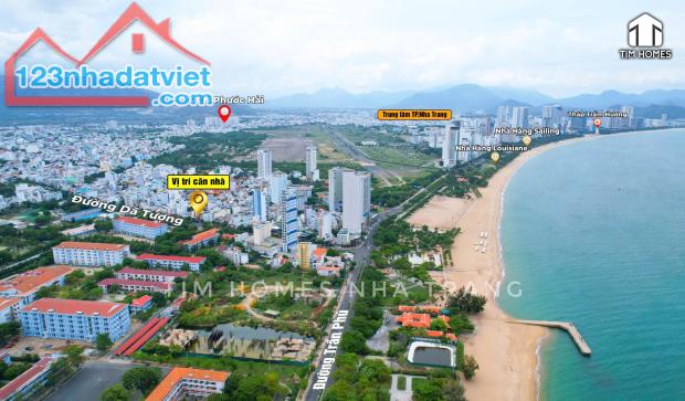 BÁN NHÀ 2 MẶT TIỀN CÁCH BIỂN 200M ĐƯỜNG DÃ TƯỢNG NHA TRANG