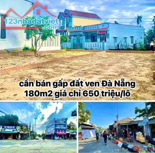 Bán đất vùng ven phía nam thị trấn Aí Nghĩa giá chỉ từ 650tr