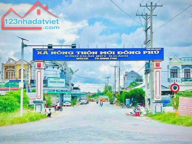 Bá.n Nền 91m2 Đường Số 5 KDC Đông Phú, Châu Thành, Hậu Giang