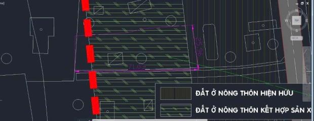 bán đất mặt tiền đường an nhơn tayangang 71m có thổ cư - 2