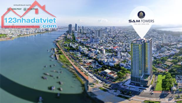 Sam Towers căn hộ mặt sông Hàn, thanh toán 30% nhận nhà cho thuê ngay 17-25Tr/tháng - 1